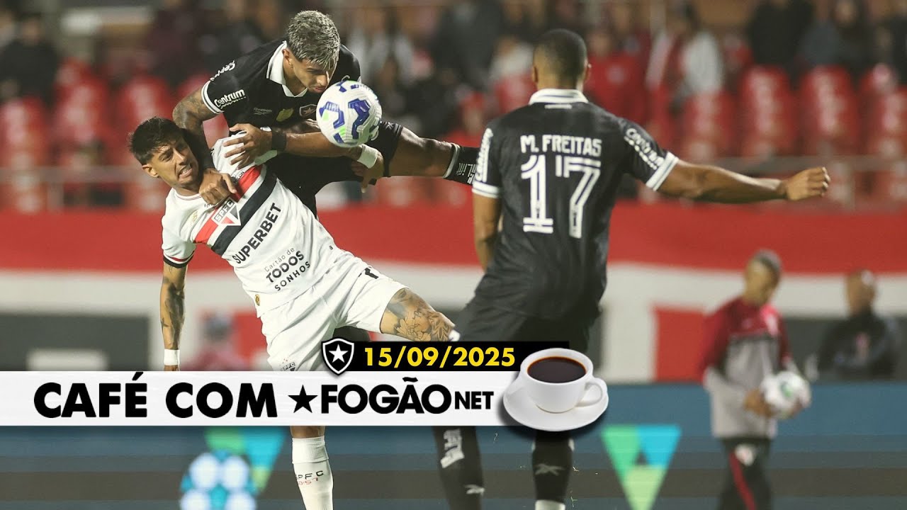 LIVE CAFÉ COM FOGÃONET | Botafogo tem atuação desastrosa e perde no Brasileirão