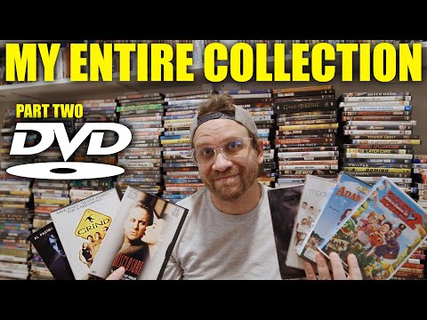 My Entire Physical Media Collection! Part 2: DVD