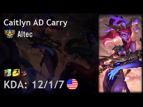 Caitlyn AD Carry vs Jhin - Altec - NA Challenger Patch 6.19
