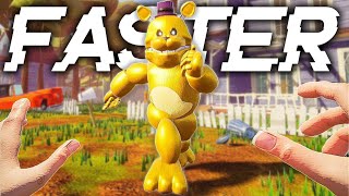 FREDBEAR IS FASTER HELLO NEIGHBOR