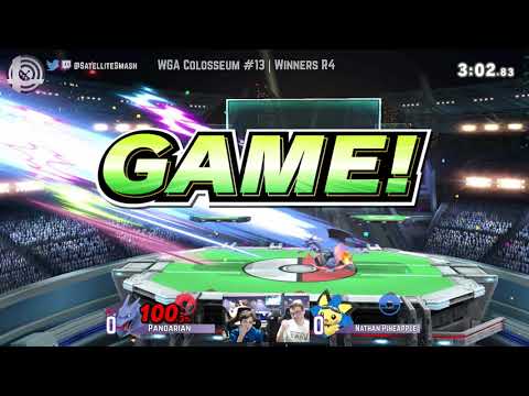 Pandarian (Pokemon Trainer) vs. Nathan Pineapple (Pichu) -  WGA Colosseum #13 - Winners R4
