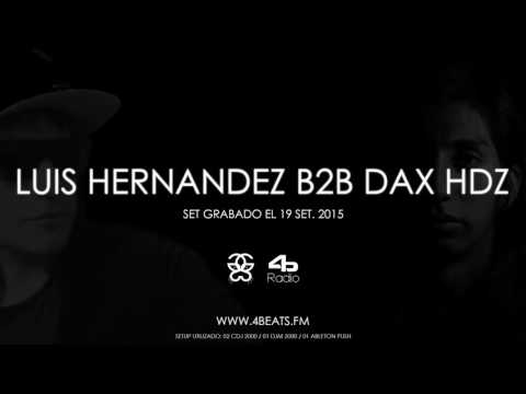 Luis Hernandez B2B Dax Hdz - Live AQUA 2015 - 19-09-2015