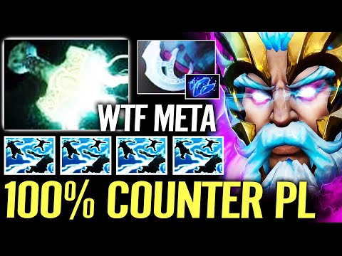 Mjollnir + Aghanim's Shard - ZEUS NO MERCY 100% Counter PL