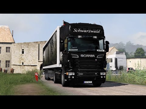 ETS 2 1.27 Schwarzwald Map BETA! Scania R580 Sightseeing tour #2