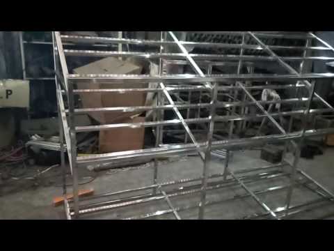 Stainless steel fruits stand