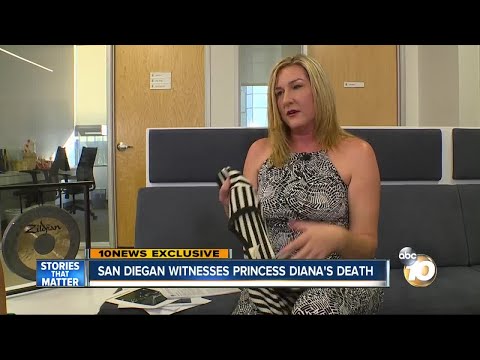 San Diegan witnesses Princess Diana's death