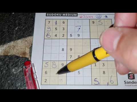 Daily Sudoku practice continues. (#3344) Medium Sudoku. 09-04-2021