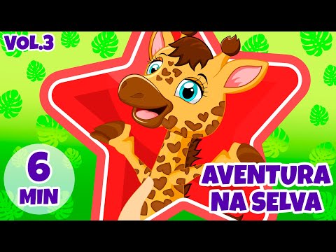 Aventura na Selva da Giramille Vol. 3 - Giramille 6 min | Desenho Animado Musical