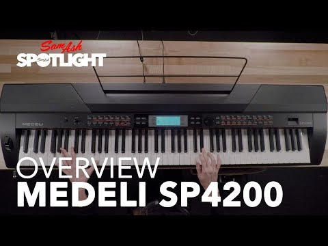 Обзор цифрового пианино Medeli SP4200