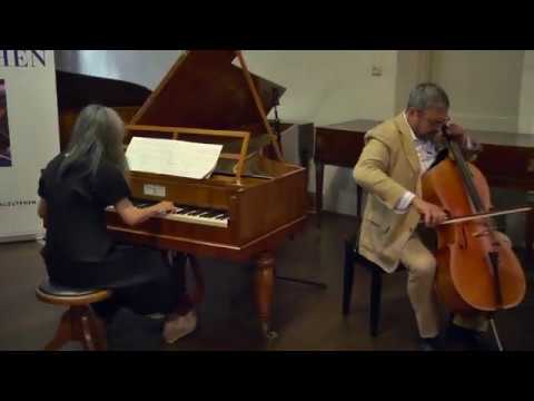 Beethoven Cello sonata No.4 in C major Op.102 - Leonid Gorokhov - cello & Megumi Tanno - pianoforte