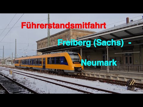 Führerstandsmitfahrt Freiberg (Sachs) - Neumark
