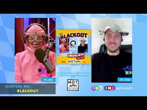 MOTKAS SHORTKAS EPS.53 - BLACKOUT - DIE NOTFALL-CHECKLISTE - Vid