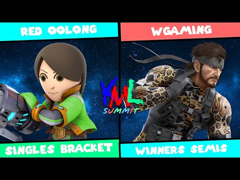 KML SUMMIT: Red Oolong (Mii Gunner) Vs Wgaming (Snake) Singles Winners Semis SSBU