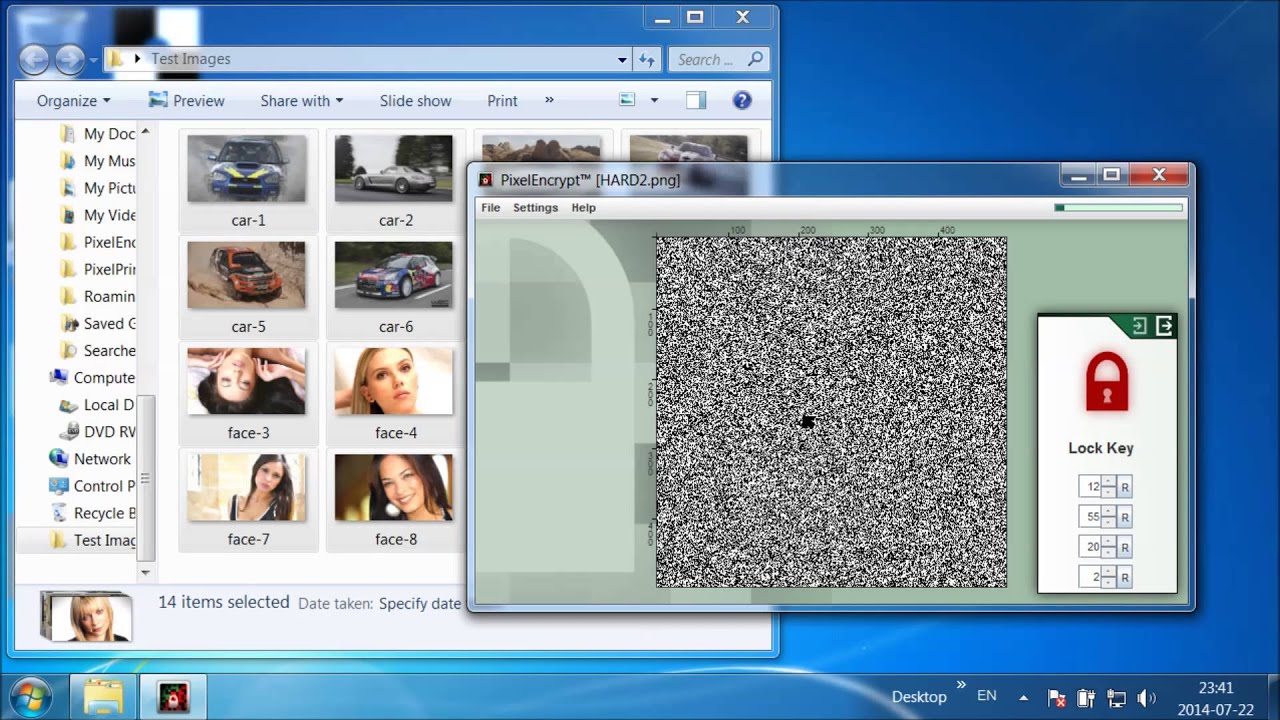 PixelEncrypt™ - Simple and Fast Image Encryption