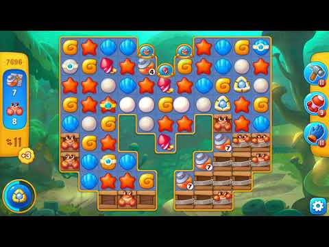 Fishdom level 7696 / Фишдом уровень 7696