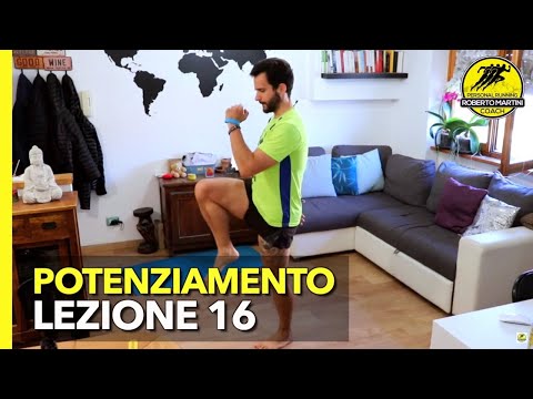 Allenamento per la Corsa a casa - GAMBE + CARDIO - Avanzato - Lezione 16