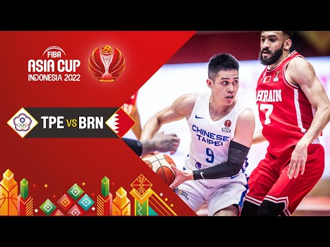 Chinese Taipei  - Bahrain 🇧🇭 | Basketball Highlights - #FIBAASIACUP 2022