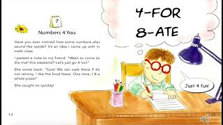 For beginners| One story a day| Book 2 - 7 Numbers 4 You