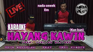 Download lagu Hayang kawin karaoke live lirik nada cewek mp3
