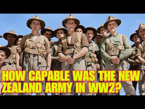 Wie leistungsfähig war die neuseeländische Armee im Zweiten Weltkrieg?