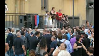 preview picture of video 'Zagarise, foto del 24 giugno 2012: inaugurazione Piazza Battisti'