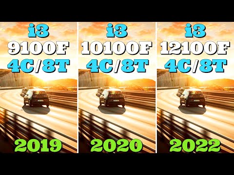 i3 9100F vs i3 10100F vs i3 12100F - 3 Gen Difference