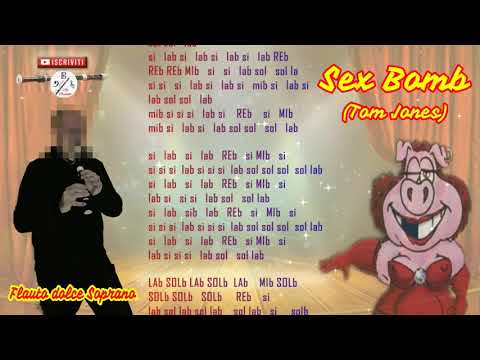 Sex Bomb (Tom Jones) flauto dolce, recorder, flauta doce, flûte à bec, blockflöte, flauta dulce