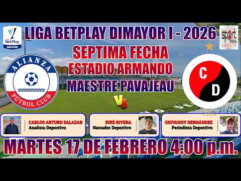 ⚽️ Alianza F. C. 🆚 Cúcuta Deportivo.