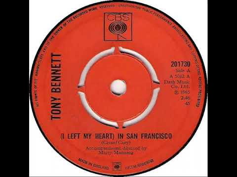 UK New Entry 1965 (90) Tony Bennett - (I Left My Heart) In San Francisco