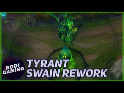 TYRANT SWAIN REWORK - SKIN SPOTLIGHT - LEAGUE OF LEGENDS