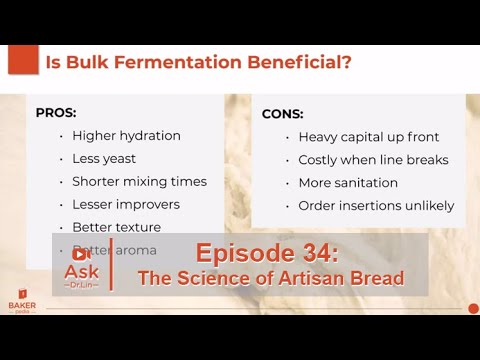 The Science of Artisan Bread: Process | Ask Dr. Lin Episode 34 | BAKERpedia
