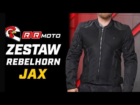 REBELHORN JAX _ najbardziej uniwersalny motocyklowy zestaw tekstylny na rynku?