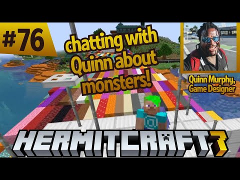 HermitCraft 7: Quinn Murphy chatting about Pathfinder 2e Bestiary 3 Sumbreiva & Shabti Redeemer ep76