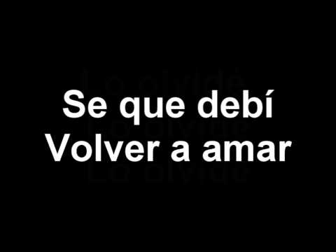 Lo Olvide video