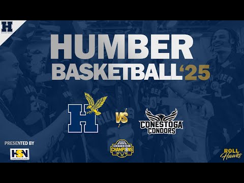 No. 1 Humber Men's Basketball vs. Conestoga