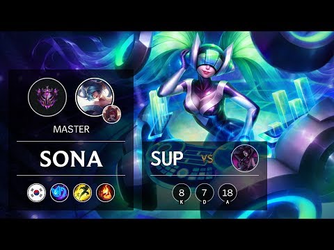 Sona Support vs Morgana - KR Master Patch 9.14