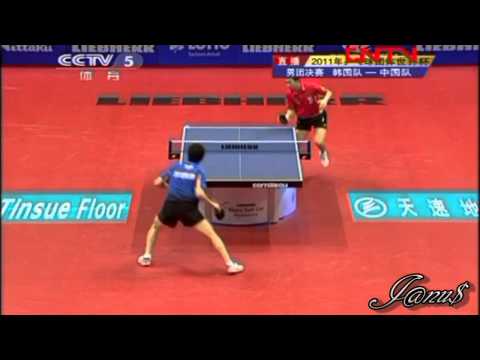2011 World Team Cup [CHN-KOR] (m1) :: MA Long - RYU Seung Min [Full Match|Short Form]