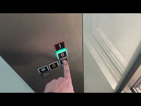 NEW 2024 Schindler 5500 MRL traction elevator at Adidas, Big Fashion Glilot - Ramat HaSharon, IL.