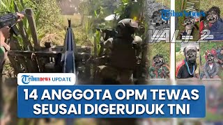 14 Anggota OPM Tewas seusai Pasukan TNI Geruduk Markas di Intan Jaya Papua, Video Penyergapan Viral