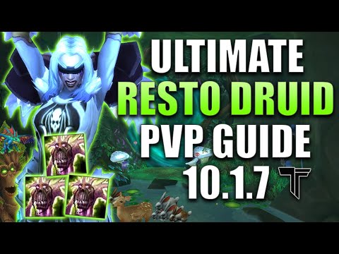 ULTIMATE RESTO DRUID DRAGONFLIGHT GUIDE | RENNAR 3500XP | 10.1.7 WoW PVP ARENA | SOLO SHUFFLE | RBG