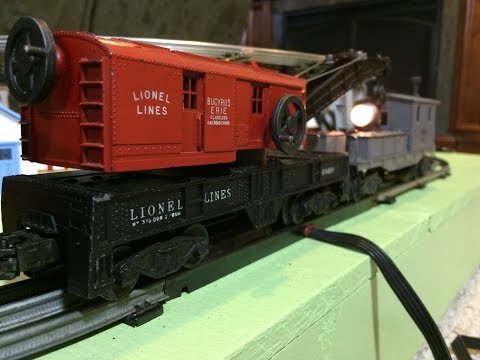 Postwar Lionel Steam Work Train