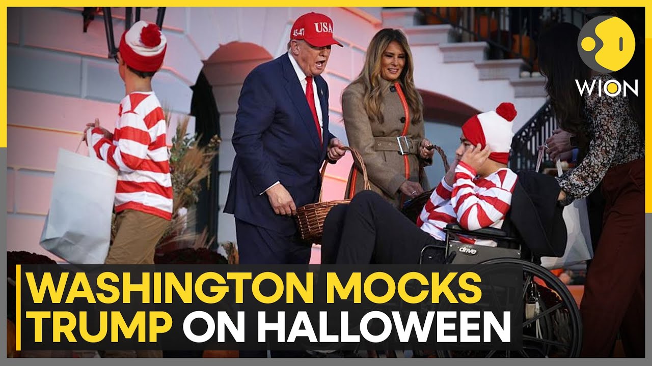 Washington Turns Halloween Into Political Satire, Mocks Trump | WION News