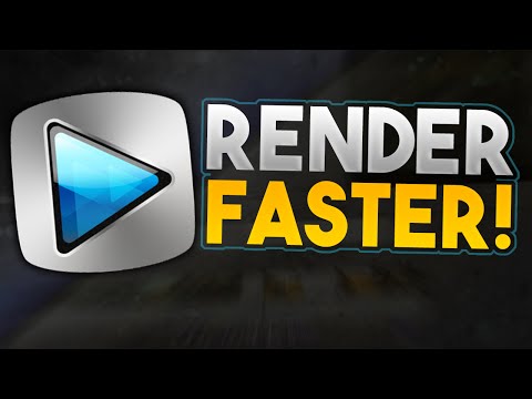 How To Render Faster (2x)in Sony Vegas Pro! (Easy)(Working)