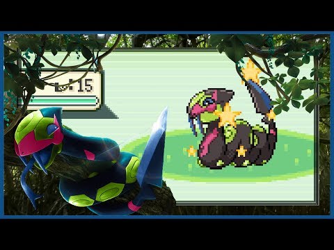 {LIVE!} Shiny Seviper after 26,362 REs in Sapphire! (Green BQ#6)