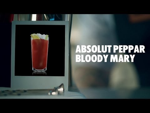 ABSOLUT PEPPAR BLOODY MARY DRINK RECIPE - HOW TO MIX