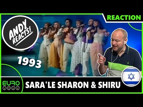 ANDY REACTS! Sara'le Sharon & Shiru - Shiru (Israel 1993) EUROVISION REACTION!