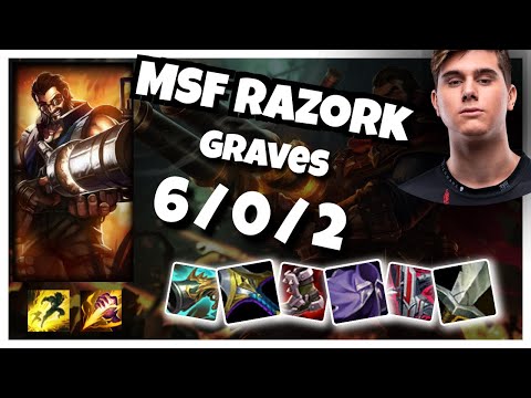 Razork Graves s11 Jungle Challenger Replay (6/0/2) - EU