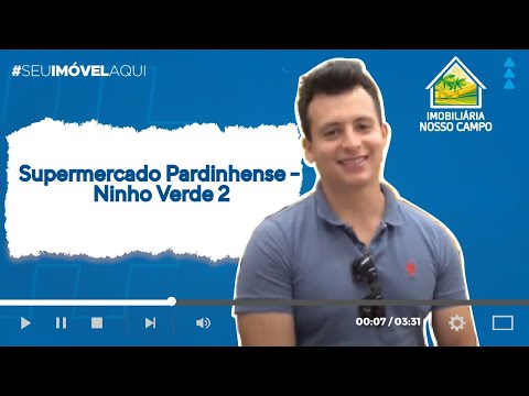 Vídeo de Supermercado Pardinhense em Ninho Verde II Eco Residence, SP por Solutudo