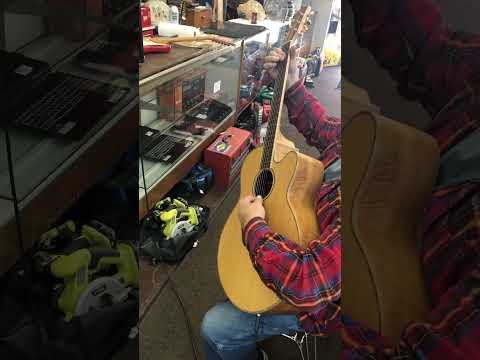 Washburn WJ55SCENS 2015 Jumbo Acoustic/Electric - Natural/Matte image 24