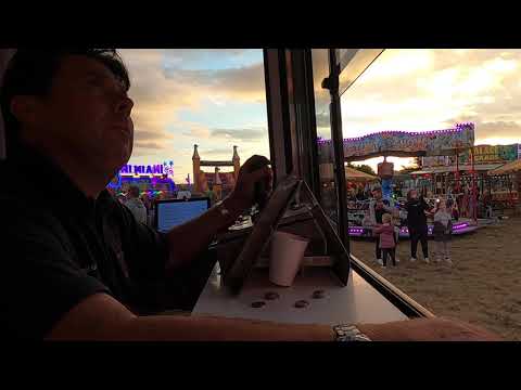 George Tuckers Miami Paybox view pov @ Maltby Crags Funfair 23/09/2021